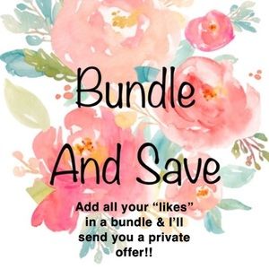 BUNDLE AND SAVE!! *all items included*